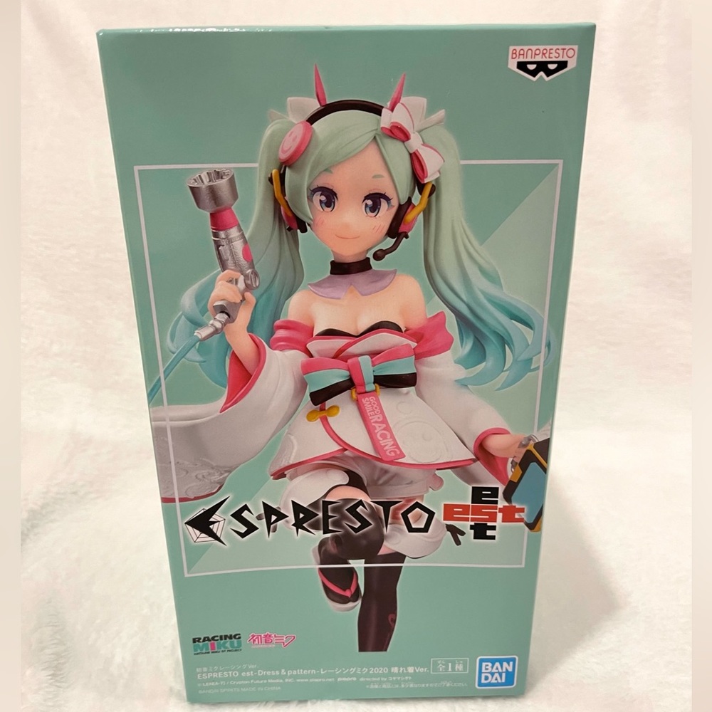 Hatsune Miku - Racing Ver. Espresto Dress & Pattern- Racing Miku - BNIB